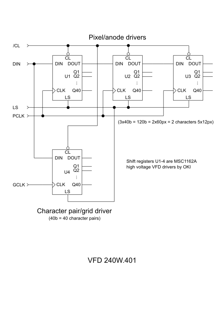 VFD hacking – VFD 240W.401 – Jan's bits and bytes